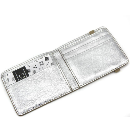 FOLDED WALLET/08 Silver