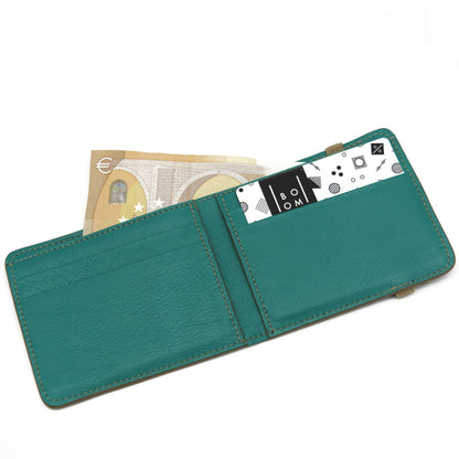 FOLDED WALLET/15 Turquoise-s
